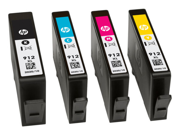 HP Cartuccia di inchiostro giallo originale 912XL ad alta capacità