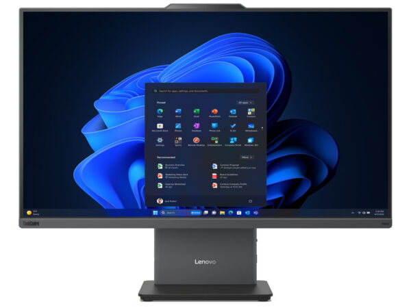 Lenovo ThinkCentre neo 55a 24 Gen 6 AMD Ryzen 5 220 60,5 cm (23.8") 1920 x 1080 Pixel PC All-in-one 16 GB DDR5-SDRAM 512 GB SSD Windows 11 Pro Wi-Fi 6 (802.11ax) Grigio