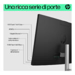 HP 24-cr0063nl Intel Core i5 i5-1335U 60,5 cm (23.8") 1920 x 1080 Pixel PC All-in-one 16 GB DDR4-SDRAM 512 GB SSD Windows 11 Home Wi-Fi 6 (802.11ax) Bianco - immagine 2