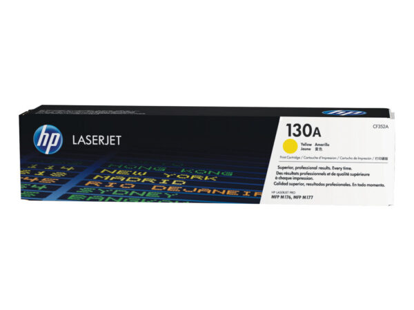 HP Cartuccia toner originale giallo LaserJet 130A