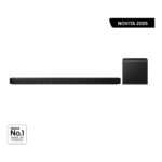 Samsung Soundbar HW-QS700F/ZF, Audio 3.1.2 canali, Wireless Dolby Atmos, 2025 - immagine 2