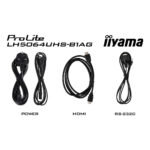 iiyama LH5064UHS-B1AG visualizzatore di messaggi Pannello piatto per segnaletica digitale 127 cm (50") Wi-Fi 500 cd/m² 4K Ultra HD Nero Processore integrato Android 24/7 - immagine 15