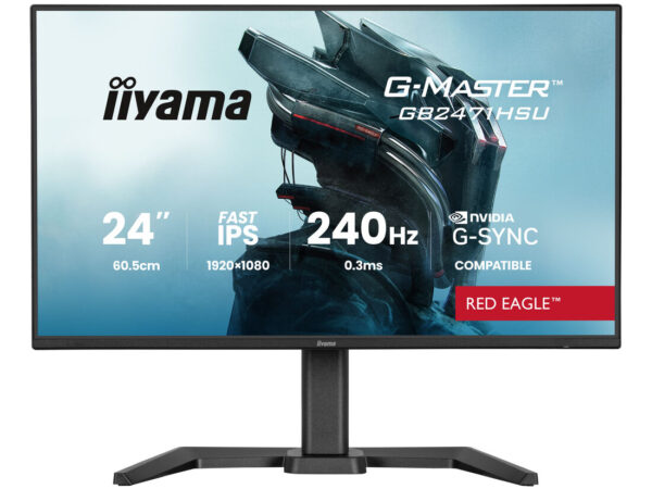iiyama GB2471HSU-B1 Monitor PC 60,5 cm (23.8") 1920 x 1080 Pixel Nero