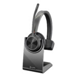 Poly Cuffie Voyager 4310 certificate per Microsoft Teams + dongle BT700 + supporto per ricarica - immagine 4