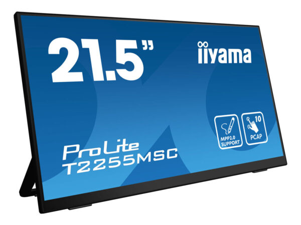 iiyama ProLite T2255MSC-B1 Monitor PC 54,6 cm (21.5") 1920 x 1080 Pixel Full HD LCD Touch screen Nero