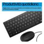 HP Mouse e tastiera Wired Desktop 320MK - immagine 2