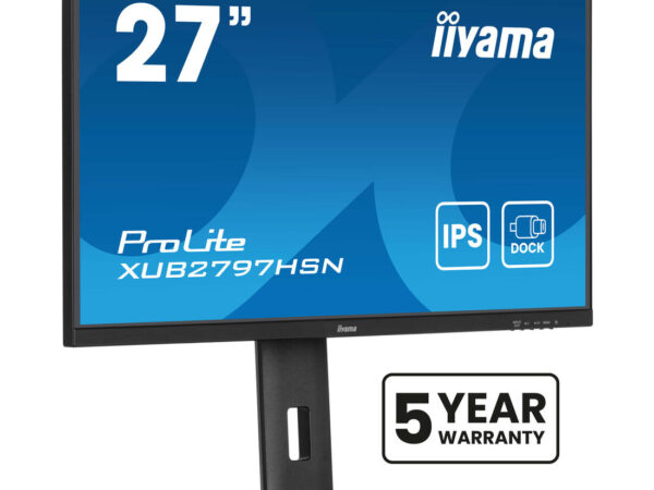 iiyama ProLite XUB2797HSN-B2 Monitor PC 68,6 cm (27") 1920 x 1080 Pixel Full HD LED Nero