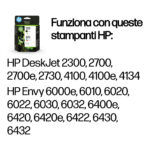 HP Confezione da 2 cartucce di inchiostro originale 305 in Tri-color/ nero - immagine 2