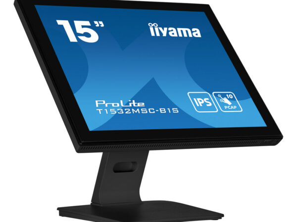 iiyama ProLite T1532MSC-B1S Monitor PC 38,1 cm (15") 1024 x 768 Pixel XGA LCD Touch screen Nero