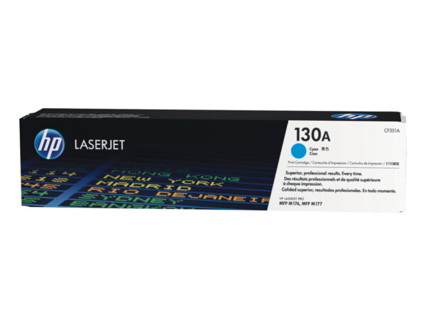 HP Cartuccia toner originale ciano LaserJet 130A