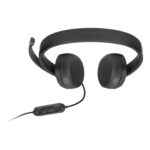 Lenovo 4XD1P83425 cuffia e auricolare Cablato A Padiglione Musica e Chiamate USB tipo A Nero - immagine 6