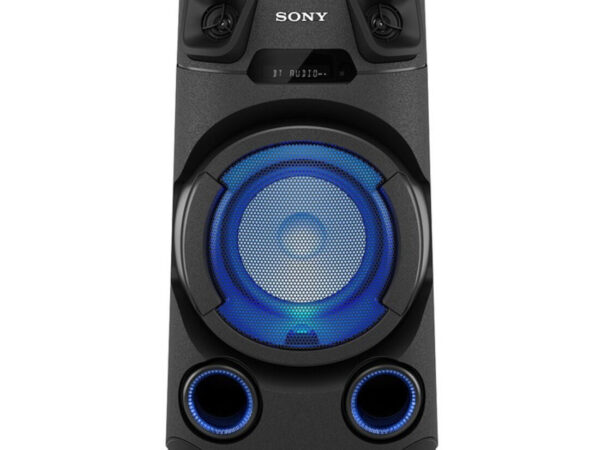 Sony MHC-V13 - Altoparlante Bluetooth All in One con JET BASS BOOSTER, Effetti Luminosi, Lettore CD, USB, Nero