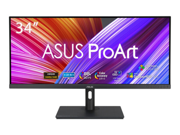 ASUS ProArt PA348CGV Monitor PC 86,4 cm (34") 3440 x 1440 Pixel UltraWide Quad HD Nero