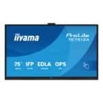 iiyama TE7513A-B1AG visualizzatore di messaggi Pannello piatto interattivo 190,5 cm (75") Wi-Fi 500 cd/m² 4K Ultra HD Nero Touch screen Processore integrato Android 18/7 - immagine 3
