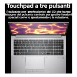 HP ZBook Fury G11 Intel Core i7 i7-14700HX Workstation mobile 40,6 cm (16") WUXGA 32 GB DDR5-SDRAM 1 TB SSD NVIDIA RTX A1000 Wi-Fi 7 (802.11be) Windows 11 Pro AI PC, AI Workstation Argento - immagine 9