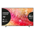Samsung TV Crystal UHD 4K 75" UE75DU7170UXZT Smart TV Wi-Fi Black 2024, Processore Crystal 4K, 4K Upscaling, Slim Look Design, OTS Lite - immagine 2