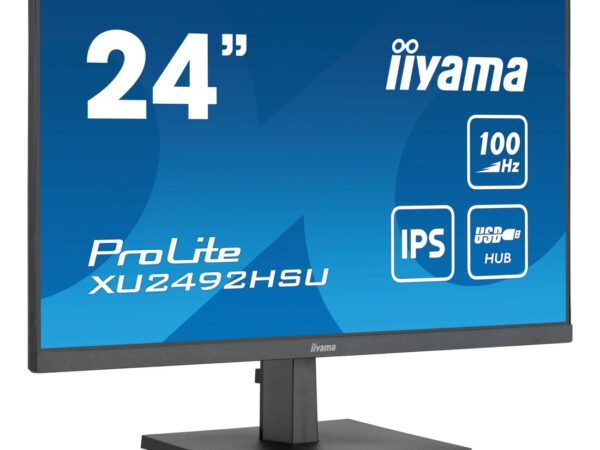 iiyama ProLite XU2492HSU-B6 Monitor PC 60,5 cm (23.8") 1920 x 1080 Pixel Full HD LED Nero