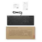 Lenovo Smartcard Wired keyboard II tastiera Casa/ufficio USB Italiano Nero - immagine 4