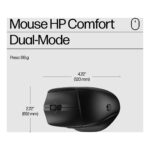 HP Combinazione di mouse e tastiera 680 Comfort Dual-Mode - immagine 2