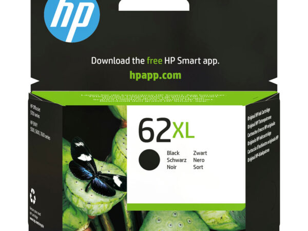 HP Cartuccia originale inchiostro nero ad alta capacità 62XL