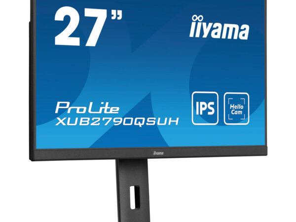 iiyama ProLite XUB2790QSUH-B1 Monitor PC 68,6 cm (27") 2560 x 1440 Pixel Quad HD LED Nero
