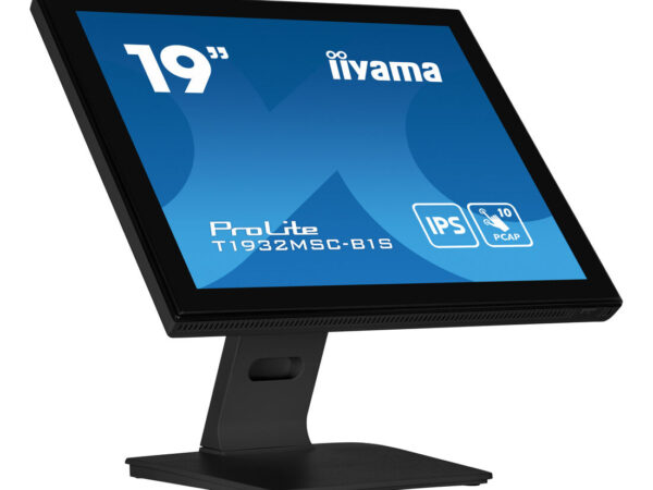iiyama ProLite T1932MSC-B1S Monitor PC 48,3 cm (19") 1280 x 1024 Pixel Full HD LED Touch screen Da tavolo Nero