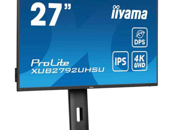 iiyama ProLite XUB2792UHSU-B6 Monitor PC 68,6 cm (27") 3840 x 2160 Pixel 4K Ultra HD LED Nero
