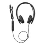 Lenovo 4XD1M39029 cuffia e auricolare Cablato A Padiglione USB tipo-C Nero - immagine 7