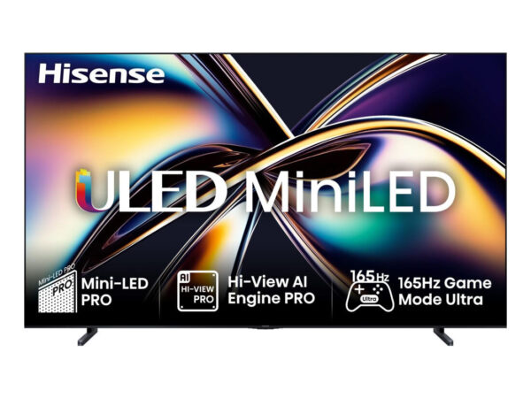 Hisense 100U8Q 2,54 m (100") 4K Ultra HD Smart TV Wi-Fi Nero, Grigio