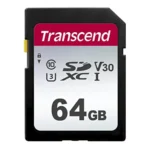 Transcend TS64GSDC300S memoria flash 64 GB SDXC NAND Classe 10