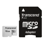 Transcend microSDHC 300S 16GB NAND Classe 10