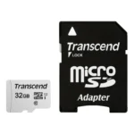 Transcend microSDHC 300S 32GB NAND Classe 10