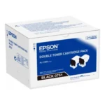 Epson Black Double Toner Cartridge Pack