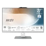 MSI Modern AM272P 1M-1095XEU Intel Core 7 150U 68,6 cm (27") 1920 x 1080 Pixel PC All-in-one 16 GB DDR5-SDRAM 1 TB SSD Wi-Fi 6E (802.11ax) Bianco