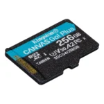 Kingston Technology Scheda microSDXC Canvas Go Plus Gen4 200MB/s A2 U3 V30 da 256 GB + adattatore - immagine 4