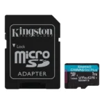 Kingston Technology Scheda microSDXC Canvas Go Plus Gen4 200MB/s A2 U3 V30 da 1 TB + adattatore