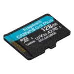 Kingston Technology 128 GB microSDXC Canvas Go Plus Gen4 200R A2 U3 Confezione singola senza ADP - immagine 2