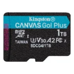 Kingston Technology Scheda microSDXC Canvas Go Plus Gen4 200MB/s A2 U3 V30 da 1 TB + adattatore - immagine 2