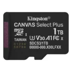 Kingston Technology 1TB micSDXC Canvas Select Plus Gen3 150R A1 (Adattatore SD non incluso)