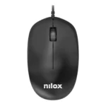Nilox MOUSB1012 mouse Ufficio USB tipo A Ottico 1200 DPI