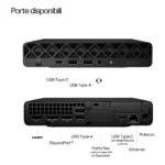 HP EliteDesk 8 Mini G1i Desktop AI PC Wolf Pro Security Edition Intel Core Ultra 5 235T 16 GB DDR5-SDRAM 512 GB SSD Windows 11 Pro Mini PC - immagine 2