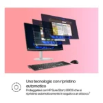 HP EliteStudio 8 G1i AI Wolf Pro Security Edition Intel Core Ultra 7 265 60,5 cm (23.8") 1920 x 1080 Pixel PC All-in-one 24 GB DDR5-SDRAM 512 GB SSD Windows 11 Pro Wi-Fi 7 (802.11be) AI PC Argento - immagine 11