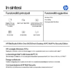 HP EliteStudio 8 G1i AI Wolf Pro Security Edition Intel Core Ultra 7 265 60,5 cm (23.8") 1920 x 1080 Pixel PC All-in-one 24 GB DDR5-SDRAM 512 GB SSD Windows 11 Pro Wi-Fi 7 (802.11be) AI PC Argento - immagine 2