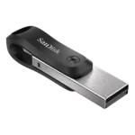 SanDisk iXpand unità flash USB 64 GB USB Type-A / Lightning 3.2 Gen 2 (3.1 Gen 2) Nero, Argento - immagine 2