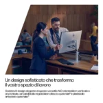 HP EliteStudio 8 G1i AI Wolf Pro Security Edition Intel Core Ultra 7 265 60,5 cm (23.8") 1920 x 1080 Pixel PC All-in-one 24 GB DDR5-SDRAM 512 GB SSD Windows 11 Pro Wi-Fi 7 (802.11be) AI PC Argento - immagine 8